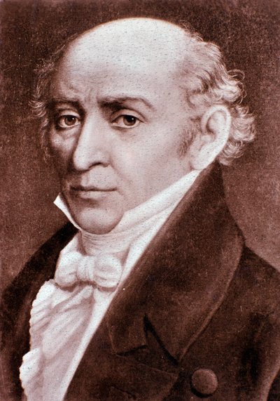 Ritratto di Muzio Clementi (1752-1832) compositore italiano XIX secolo. Milano, biblioteca del conservatorio da Unknown artist