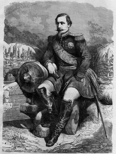 Ritratto di Napoleone III (1808-1873), Imperatore dei Francesi da Unknown artist