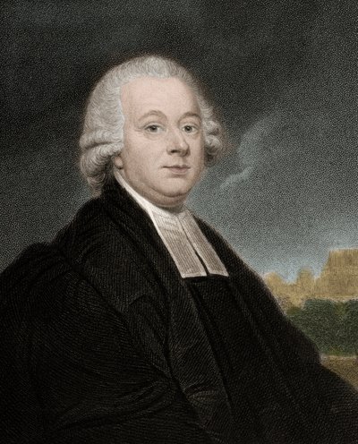 Ritratto di Nevil Maskelyne (1732-1811), Astronomo Reale Britannico - Nevil Maskelyne 1732-1811 - incisione - XIX secolo da Unknown artist