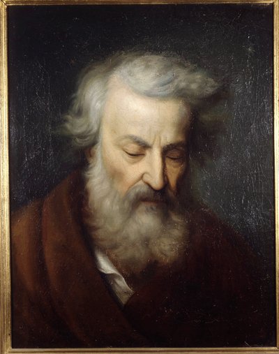 Ritratto di Niccolò Tommaseo (1802 - 1874), poeta e critico italiano. Dipinto anonimo del XIX secolo. Museo del Risorgimento, Roma da Unknown artist