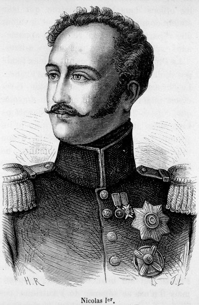 Ritratto di Nicola I, Imperatore di Russia (1796 - 1855) da Unknown artist
