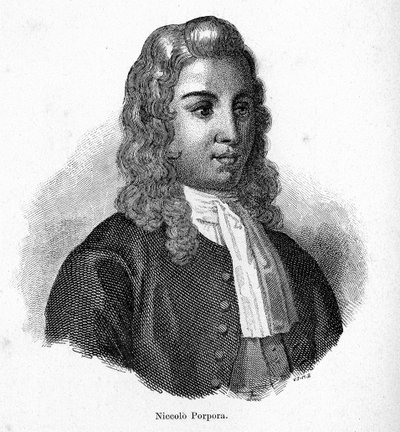 Ritratto di Nicola Porpora (1686 - 1768) compositore italiano da Unknown artist