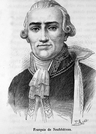 Ritratto di Nicolas Louis Francois de Neufchateau (1750-1828), scrittore e politico francese da Unknown artist