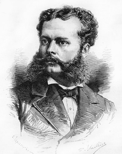 Ritratto di Nicolas de Pierola, Presidente della Repubblica del Perù dal 1895 al 1899 da Unknown artist