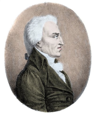 Ritratto di Nicolo Zingarelli (1752-1837) compositore italiano. da Unknown artist