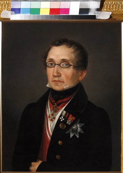 Ritratto di Nikolai Fyodorovich Smirnoy (1790-1851), Anonimo da Unknown artist
