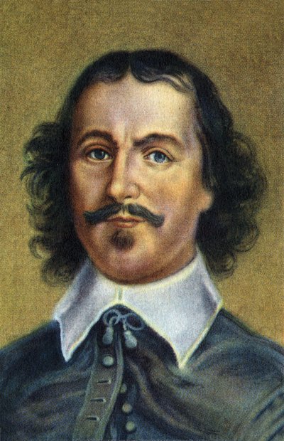 Ritratto di Otto von Guericke, fisico tedesco. da Unknown Artist