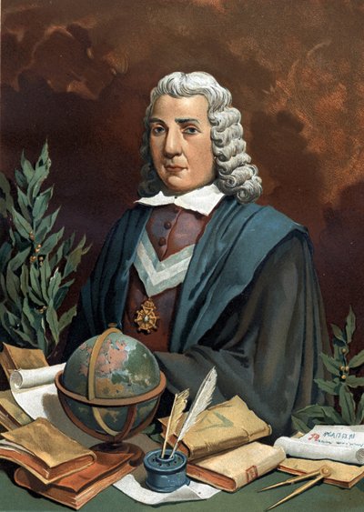 Ritratto di Pedro Rodríguez Campomanes (1723-1802). Da "La Ciencia y sus Hombres" di Louis Figuier. Barcellona 1881 da Unknown artist