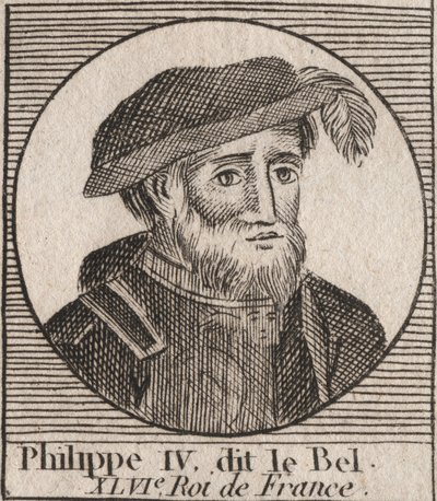 Ritratto di Filippo IV il Bello da Unknown artist