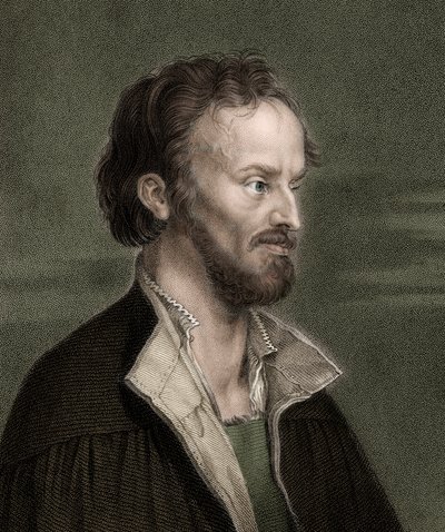 Ritratto di Philippe Melanchton (Philipp Melantone o Melanchthon o Schwartzerd) da Unknown artist