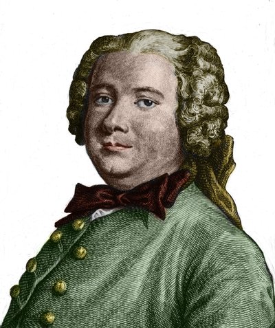 Ritratto di Pierre Carlet de Chamblain de Marivaux (1688-1763), drammaturgo. da Unknown artist