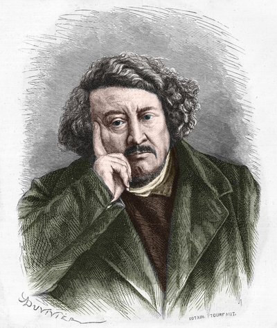 Ritratto di Pierre Leroux, filosofo, pubblicista e politico francese (1797 - 1871) da Unknown artist