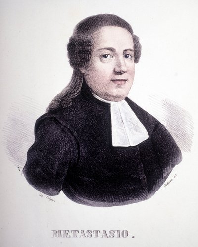 Ritratto di Pietro Metastasio (1698 - 1782) da Unknown artist