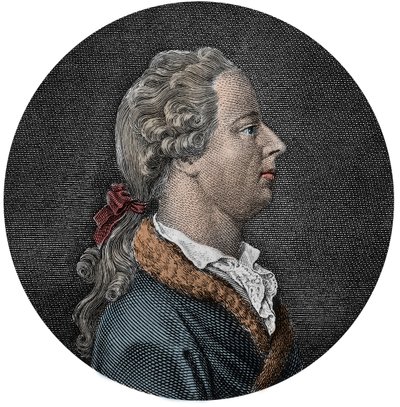 Ritratto di Pietro Verri (1728-1797), economista italiano - incisione da Unknown artist