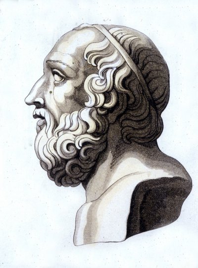 Ritratto di Platone (-428; -348). da Unknown artist