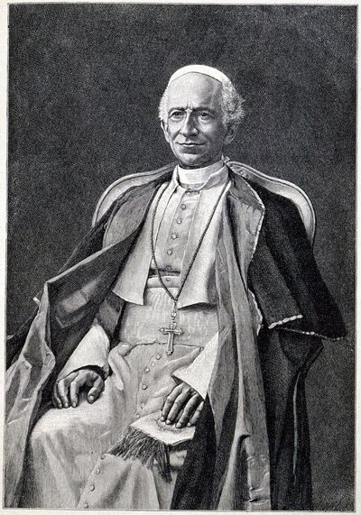 Ritratto di Papa Leone XIII (1810-1903) da Unknown artist