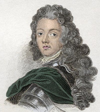 Ritratto del Principe Eugenio di Savoia-Carignano (Conte di Soissons (1663-1736), militare francese. Incisione del XIX secolo da Unknown artist