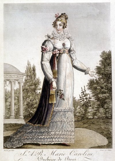 Ritratto della Regina Maria Carolina, Duchessa di Berry, nipote del Re di Napoli da Unknown artist