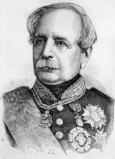 Ritratto di Randon (1795 - 1871), Maresciallo di Francia da Unknown artist