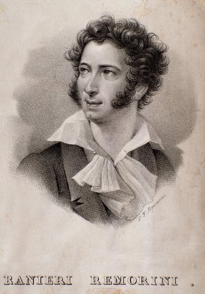 Ritratto di Ranieri Remorini (incisione) da Unknown artist