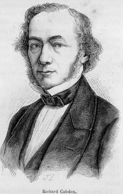 Ritratto di Richard Cobden da Unknown artist