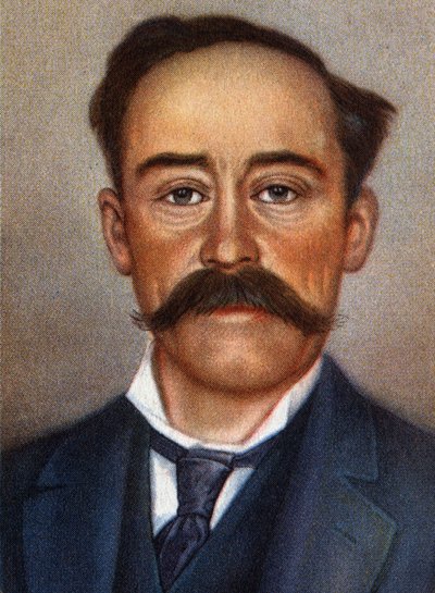 Ritratto di Robert Edwin Peary esploratore artico americano. da Unknown Artist