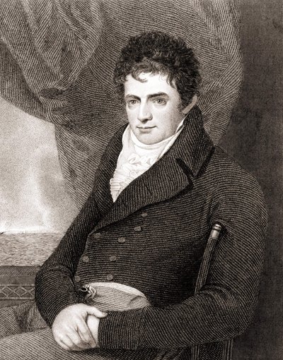 Ritratto di Robert Fulton (1765 - 1815), meccanico navale americano (Nautilus) da Unknown artist