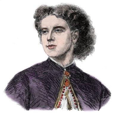 Ritratto di Rosine Bloch (1844-1891) cantante mezzosoprano francese da Unknown artist