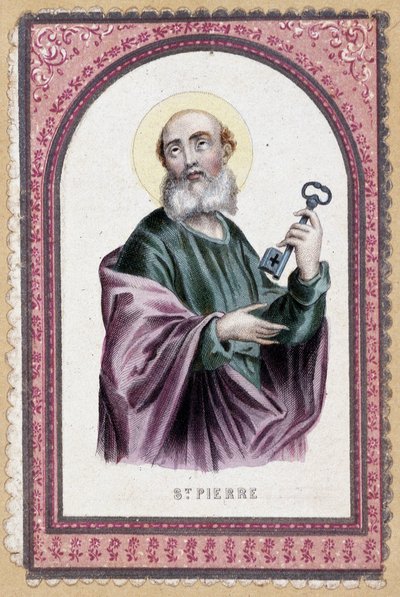 Ritratto di San Pietro con la Chiave - XIX secolo da Unknown artist