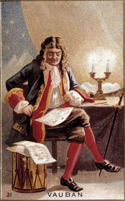 Ritratto di Sébastien Le Prestre de Vauban (1633-1707), Maresciallo di Francia da Unknown artist