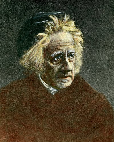 Ritratto di Sir John Herschel (1792 - 1871) astronomo britannico da Unknown artist