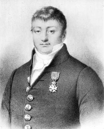 Ritratto di Surcouf (1773 - 1827) - incisione da Unknown artist