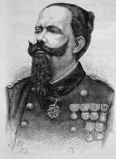 Ritratto di Vittorio Emanuele II (Victor-Emmanuel) (Vittorio Emanuele) (1820-1878) da Unknown artist