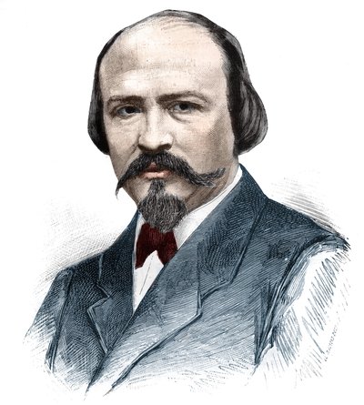 Ritratto di Victor Masse (1822-1884), compositore francese. da Unknown artist