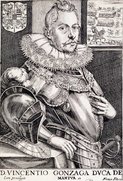 Ritratto di Vincenzo Gonzaga, Duca di Mantova da Unknown artist