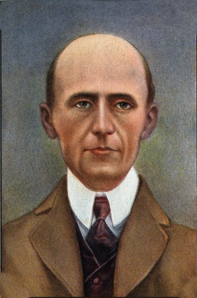 Ritratto di Wilbur Wright. da Unknown Artist