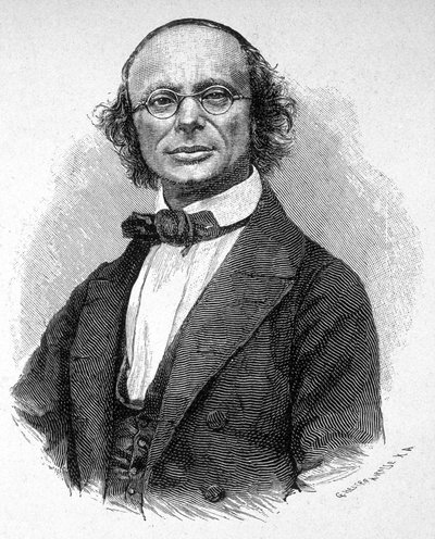Ritratto di Wilhelm Weber, fisico tedesco da Unknown artist