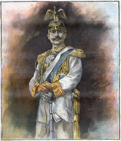 Ritratto di Guglielmo II (1859 - 1941) da Unknown artist