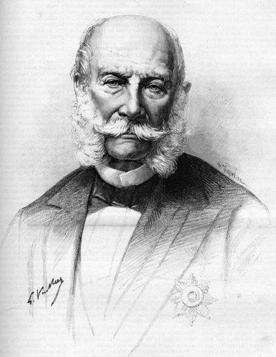 Ritratto di Guglielmo I di Germania (1797-1888). da Unknown artist