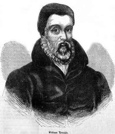 Ritratto di William Tyndale (Tindale) (1494-1536), teologo e traduttore gallese da Unknown artist