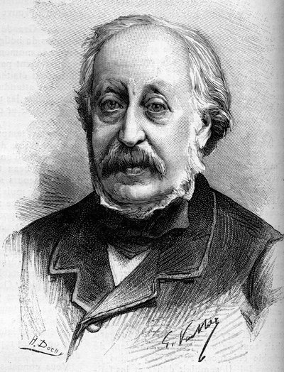 Ritratto del compositore pianista Stephen Heller (1813-1888). da Unknown artist