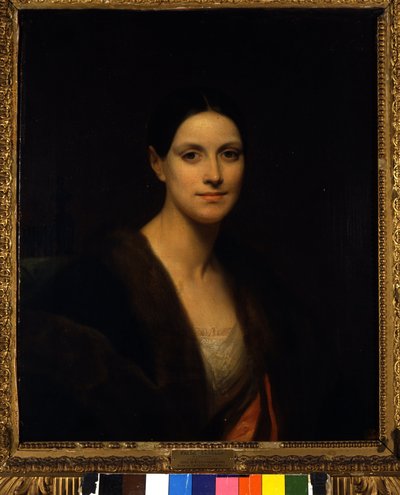Ritratto della ballerina austriaca Fanny Elssler (1810-1884). Dipinto anonimo. XIX secolo. Museo della Scala, Milano, Italia da Unknown artist