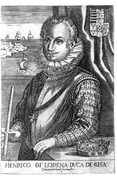 Ritratto del Duca di Guisa (Enrico I di Lorena, noto come lo Scalafre) da Unknown artist