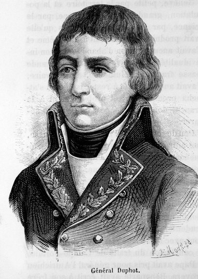 Ritratto del generale francese Leonard Mathurin Duphot (1769-1797) da Unknown artist