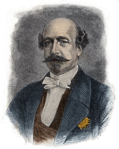 Ritratto del finanziere e politico francese Charles de Morny detto Conte di Morny (o Duca) (1811-1865) fratellastro di Napoleone III da Unknown artist