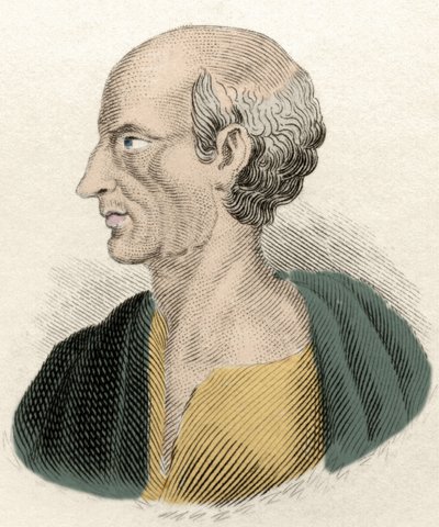 Ritratto del filosofo greco Antistene (444-365 a.C.) da Unknown artist