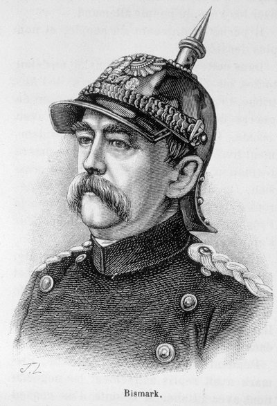 Ritratto del Principe di Bismarck (1815 - 1898) da Unknown artist