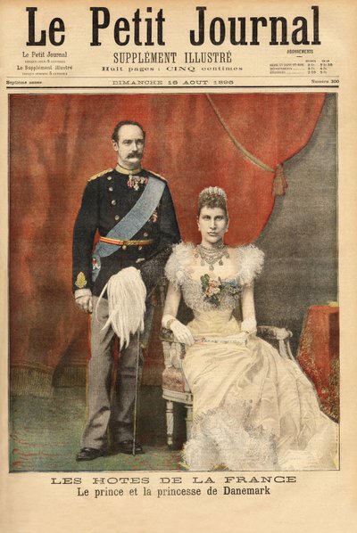 Ritratti del Principe e della Principessa di Danimarca, Federico VIII da Unknown artist