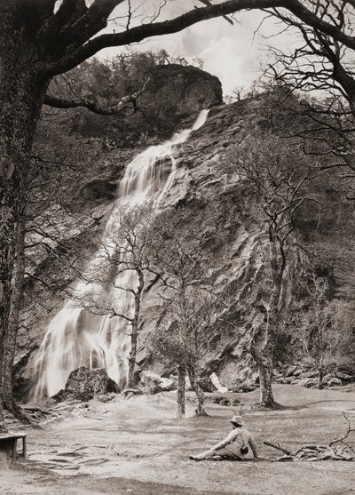 Cascata di Powerscourt, Irlanda da Unknown artist