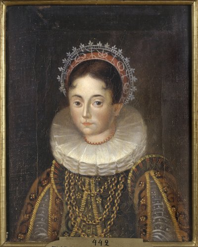 Principessa Elisabetta di Svezia, duchessa consorte di Meclemburgo Gadebusch da Unknown artist